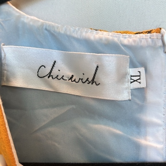 Chic Wish Brocade high/low Party Dress - Picture 6 of 6